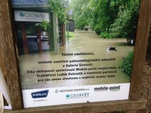 Sanace dřevostavby zaplavené povodněmi v pražské Zoo